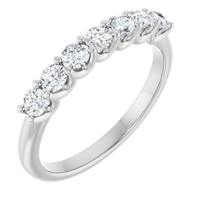 14K White Gold 1/2 CTW Lab-Grown Diamond Anniversary Band