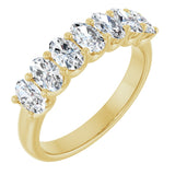 14K Yellow 1 1/3 CTW Lab-Grown Diamond Anniversary Band