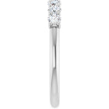 14K White Gold 1/2 CTW Lab-Grown Diamond Anniversary Band