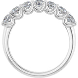 Platinum 1 CTW Lab-Grown Diamond Anniversary Band
