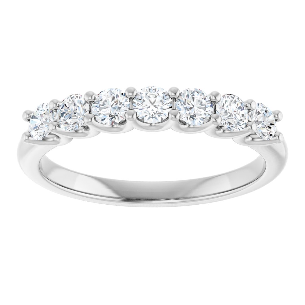 14K White Gold 1/2 CTW Lab-Grown Diamond Anniversary Band