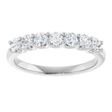 14K White Gold 1/2 CTW Lab-Grown Diamond Anniversary Band