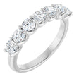 Platinum 1 CTW Lab-Grown Diamond Anniversary Band