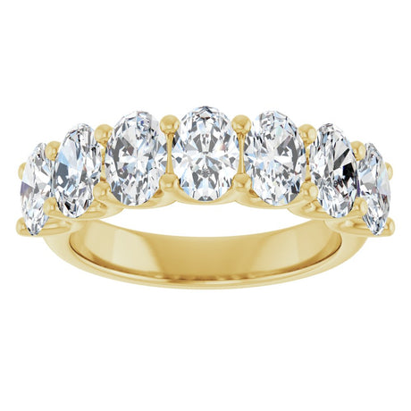 14K Yellow Gold 2 1/2 CTW Lab-Grown Diamond Anniversary Band