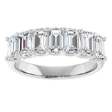 14K White Gold 2 1/6 CTW Lab-Grown Diamond Anniversary Band