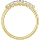 14K Yellow Gold 1/2 CTW Natural Diamond Anniversary Band