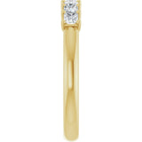 14K Yellow Gold 1/2 CTW Natural Diamond Anniversary Band