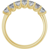 14K Yellow Gold 1 1/6 CTW Lab-Grown Diamond Anniversary Band