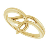 14K Yellow Freeform Ring