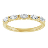 14K Yellow Gold 1/2 CTW Natural Diamond Anniversary Band