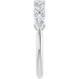 14K White Gold 1 CTW Natural Diamond Anniversary Band