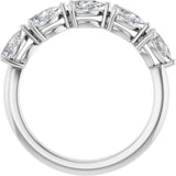14K White Gold 1 CTW Natural Diamond Anniversary Band