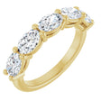 14K Yellow Gold 2 CTW Lab-Grown Diamond Anniversary Band