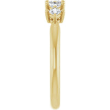 14K Yellow 1/2 CTW Natural Diamond Anniversary Band
