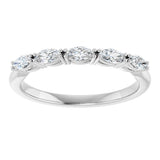 14K White Gold 1/3 CTW Lab-Grown Diamond Anniversary Band