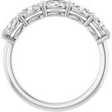 14K White Gold 9/10 CTW Lab-Grown Diamond Anniversary Band