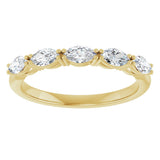 14K Yellow Gold 1/2 CTW Lab-Grown Diamond Anniversary Band