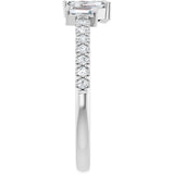 14K White 1/3 CTW Natural Diamond Scattered Ring