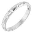 14K White Gold 1/6 CTW Lab-Grown Diamond Anniversary Band