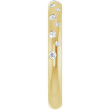 14K Yellow Gold 1/6 CTW Lab-Grown Diamond Anniversary Band