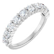 14K White 9/10 CTW Lab-Grown Diamond Anniversary Band