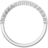 Platinum 1/4 CTW Natural Diamond Anniversary Band