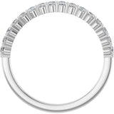 Platinum 1/4 CTW Natural Diamond Anniversary Band