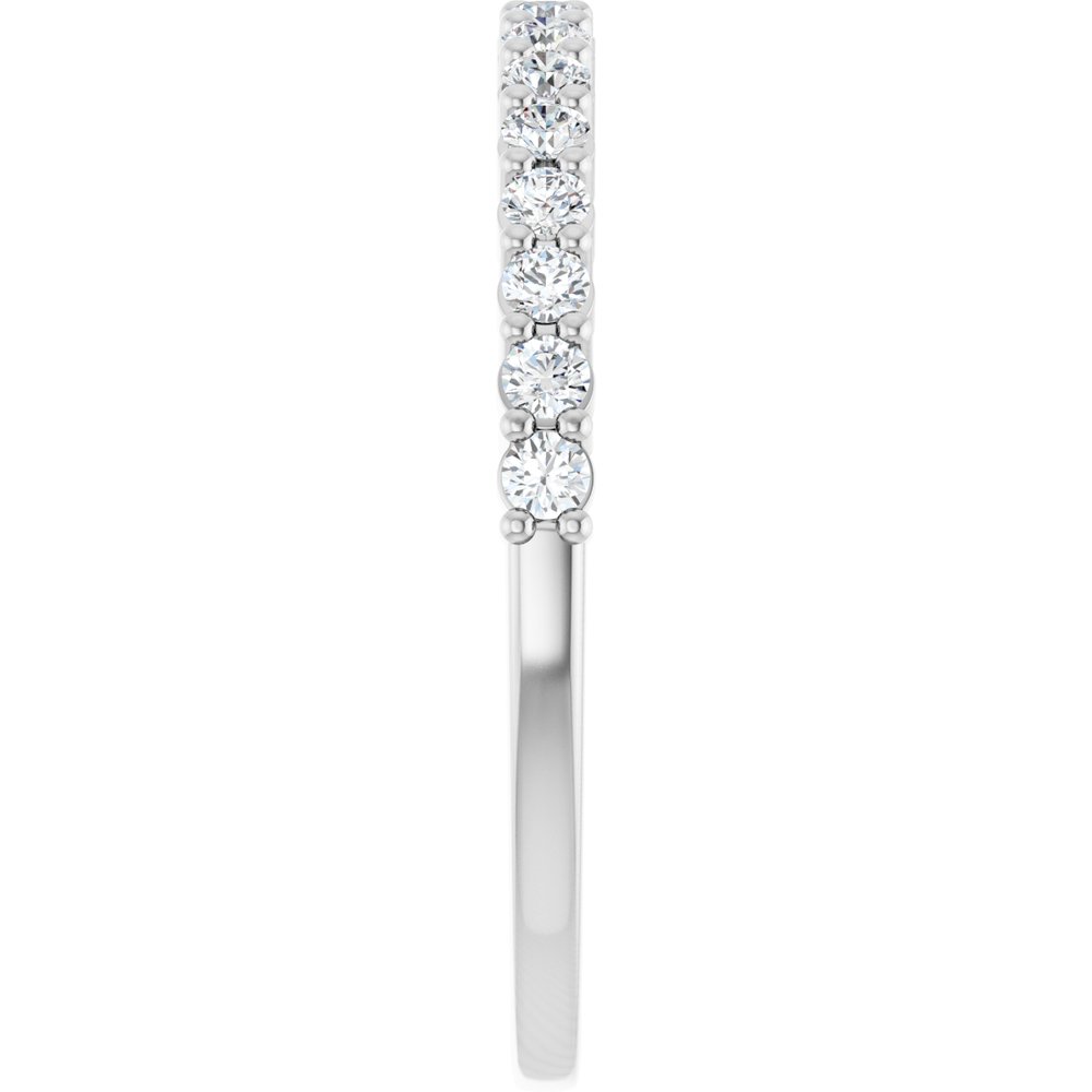 14K White 1/4 CTW Lab-Grown Diamond Anniversary Band