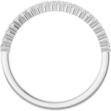 Platinum 1/6 CTW Natural Diamond Anniversary Band