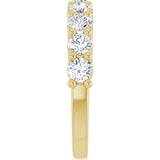 14K Yellow 9/10 CTW Lab-Grown Diamond Anniversary Band