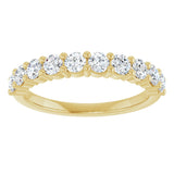 14K Yellow 3/4 CTW Lab-Grown Diamond Anniversary Band