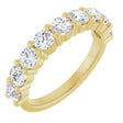 14K Yellow 9/10 CTW Lab-Grown Diamond Anniversary Band