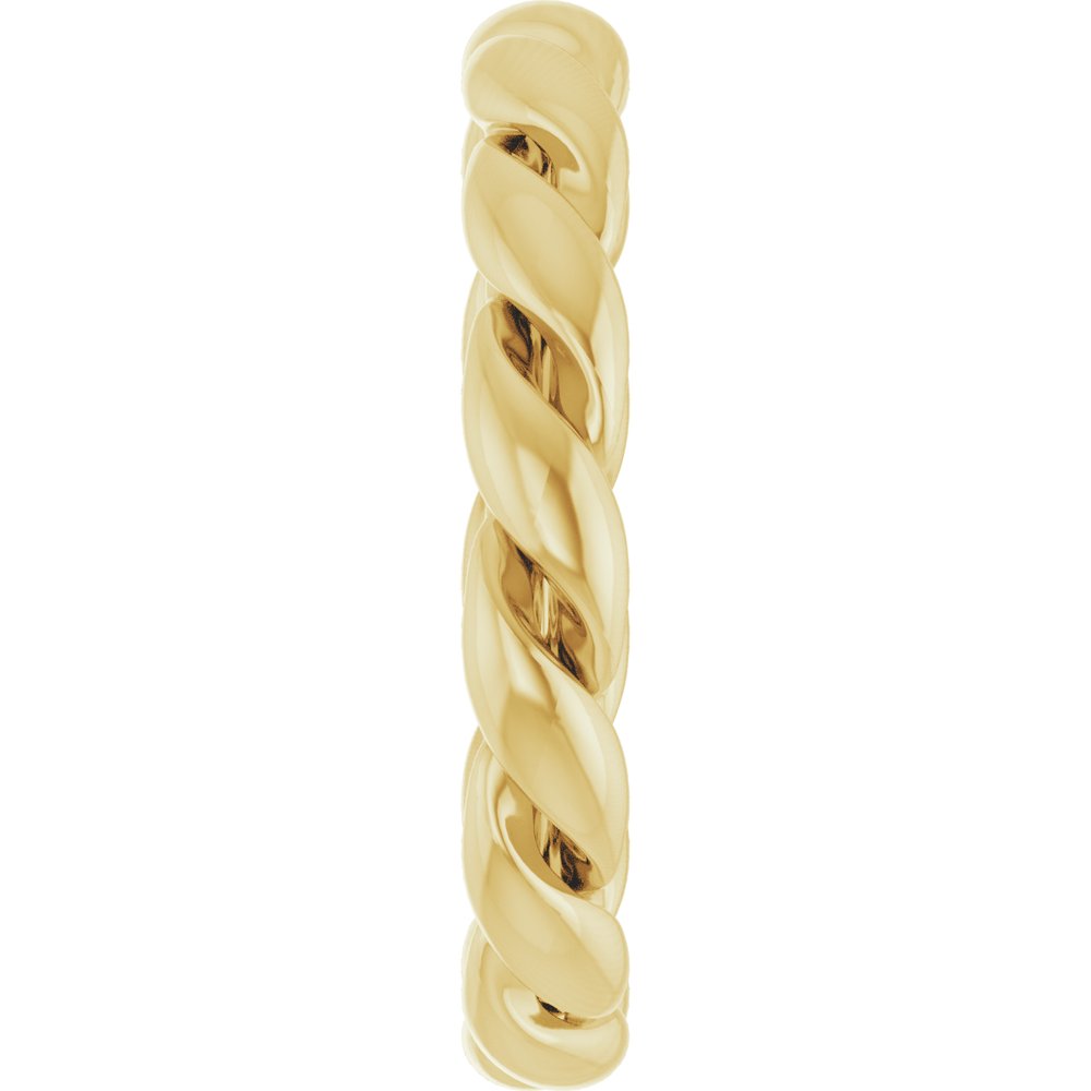 14K Yellow 2.8 mm Twisted Band