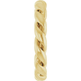 14K Yellow 2.8 mm Twisted Band