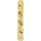 14K Yellow 2.8 mm Rope Band