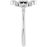 Sterling Silver Vintage-Inspired Ring