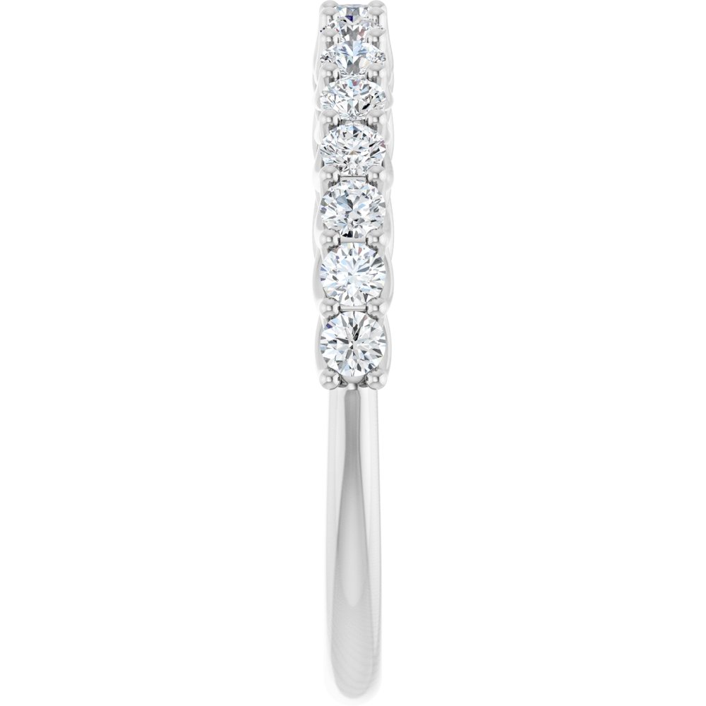 14K White Gold 1/2 CTW Lab-Grown Diamond Anniversary Band