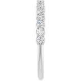 14K White Gold 1/2 CTW Lab-Grown Diamond Anniversary Band