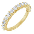 14K Yellow Gold 7/8 CTW Lab-Grown Diamond Anniversary Band