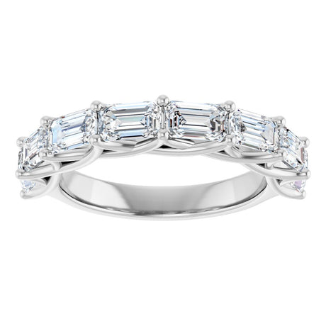 14K White Gold 2 3/4 CTW Lab-Grown Diamond Anniversary Band