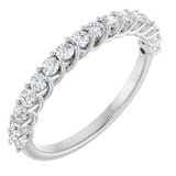 14K White Gold 1/2 CTW Lab-Grown Diamond Anniversary Band
