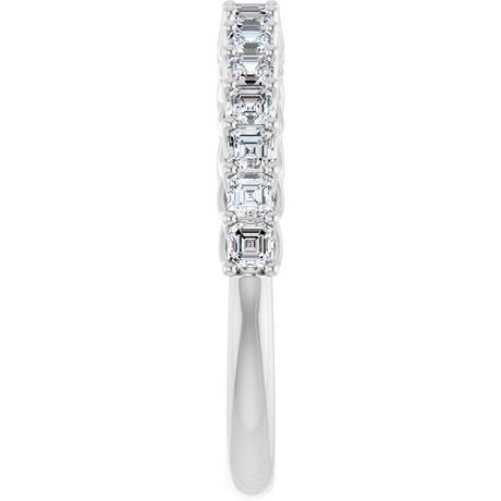 14K White Gold 3/4 CTW Natural Diamond Anniversary Band