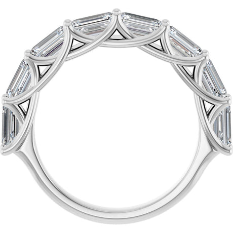 14K White Gold 2 3/4 CTW Lab-Grown Diamond Anniversary Band