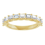 14K Yellow Gold 3/4 CTW Natural Diamond Anniversary Band