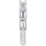 14K White Gold 2 3/4 CTW Lab-Grown Diamond Anniversary Band