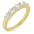 14K Yellow Gold 3/4 CTW Lab-Grown Diamond Anniversary Band