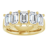 14K Yellow Gold 3 1/4 CTW Lab-Grown Diamond Anniversary Band