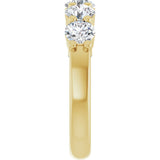14K Yellow Gold 1 5/8 CTW Lab-Grown Diamond Anniversary Band