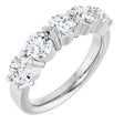 14K White Gold 1 9/10 CTW Lab-Grown Diamond Anniversary Band