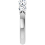 14K White Gold 1 1/4 CTW Lab-Grown Diamond Anniversary Band